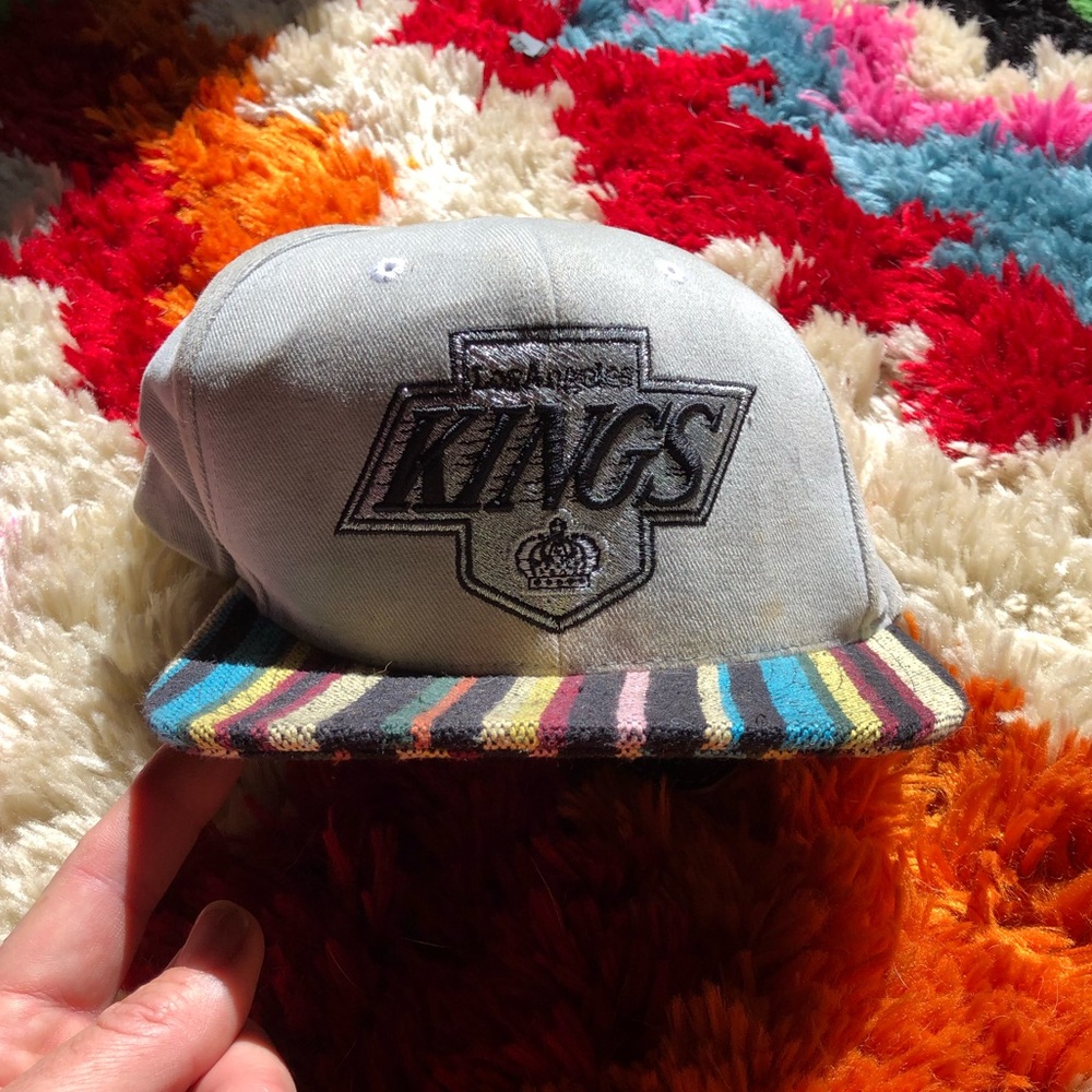 Rare Los Angeles Kings Mitchell & Ness SnapBack hat